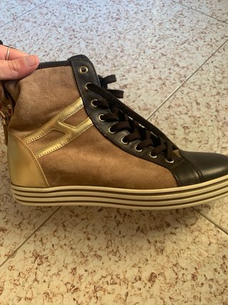 Hogan Rebel sneakers donna pelle 40
