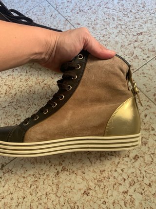 Hogan Rebel sneakers donna pelle 40