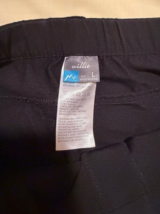 Pantalón golf Willit Mujer Talla L Negro