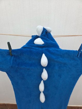 Pijama tiburón azul