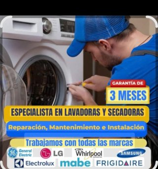 Técnico de Lavadoras y Secadoras
