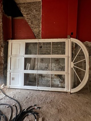 Puertas cristal principios siglo XX