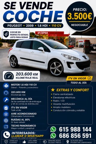Peugeot 308 2009