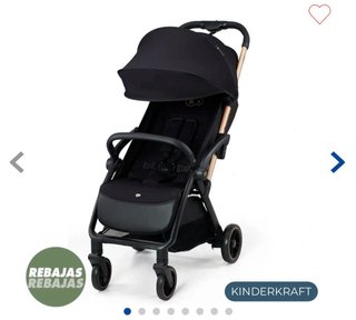 Silla de paseo Kinderkraft negra