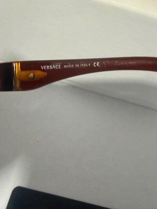 Gafas de sol Versace Marrón y Dorado