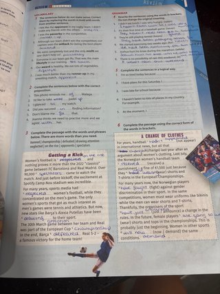 Libro de actividades de inglés