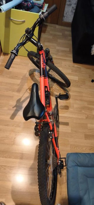 Bicicleta Montaña Rockrider 500 Naranja