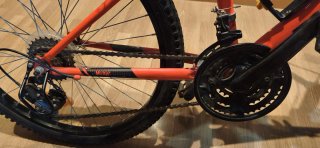 Bicicleta Montaña Rockrider 500 Naranja
