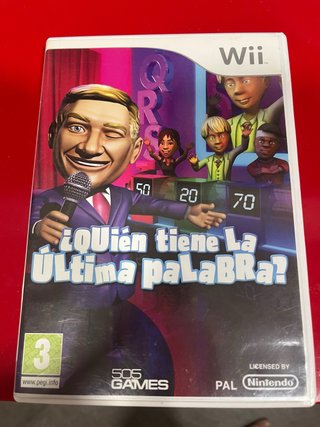 Wii ¿Quién tiene La Última paLaBra?
