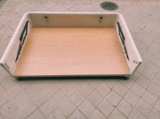 Canapé madera 1.50x1.90 - 50€