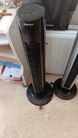 2 Ventiladores de Pie Rowenta y Wowdsgn