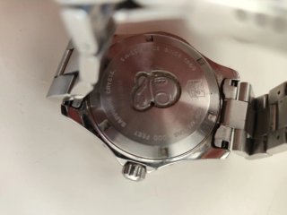 TAG Heuer Aquaracer 300m Reloj Negro/Plateado