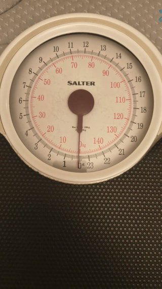 Báscula de peso analógica Salter