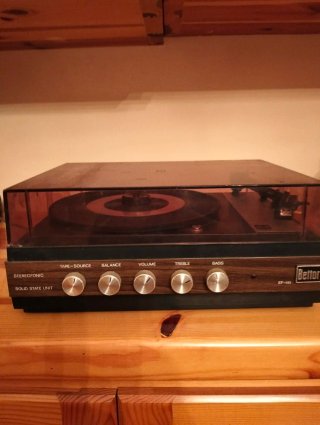 Tocadiscos Bellar Vintage Marrón