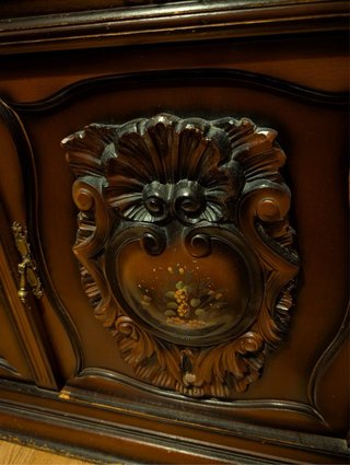 Mueble de entrada de madera