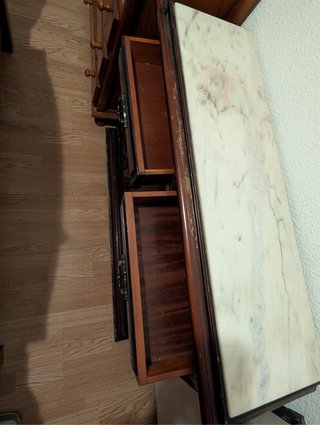 Mueble de entrada de madera