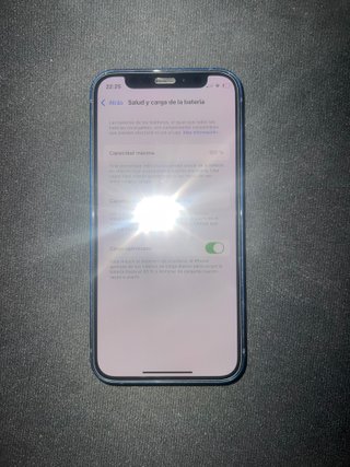 iPhone 12 mini 100% Batería Azul