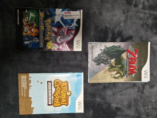 Manuales Wii: Pokémon, Zelda, Animal Crossing