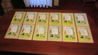 12 COMICS TINTÍN - LOMO TELA PRIMERAS EDICIONES