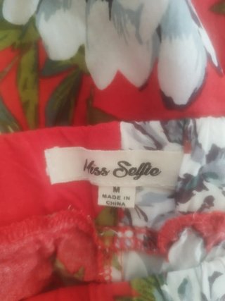 Pantalón palazzo estampado (medidas en descripción