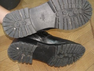 Botines de piel Zara