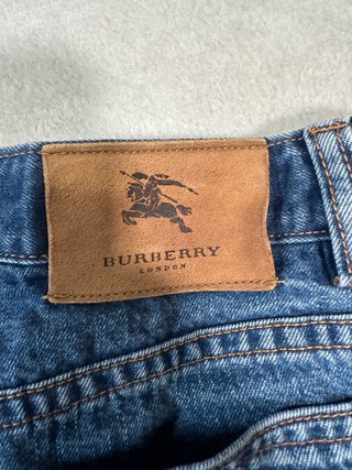 Vaqueros Burberry Rectos Vintage Talla L