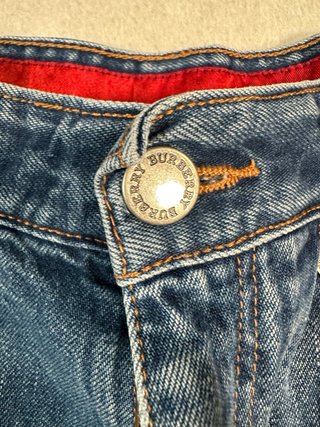 Vaqueros Burberry Rectos Vintage Talla L