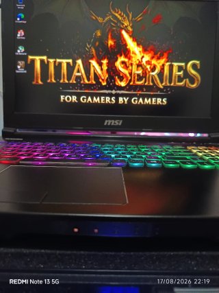 MSI GT63 Titan 8RG | i7 | GTX 1080 Desktop | 120Hz