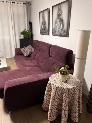 Sofá 3 plazas con chaise longue