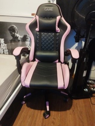 Silla Gaming GT1 Rosa/Negro
