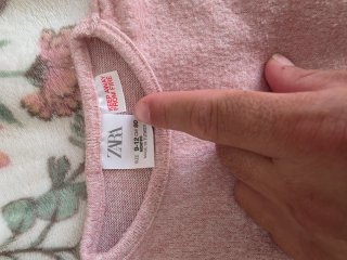 Jersey Zara Bebé Rosa Volantes