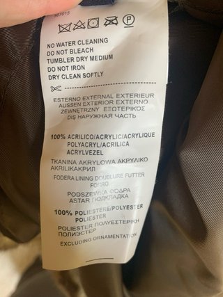 Ecopelliccia Tru Trussardi taglia 42