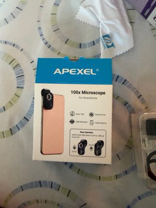 Lupa APEXEL 100x para Smartphone