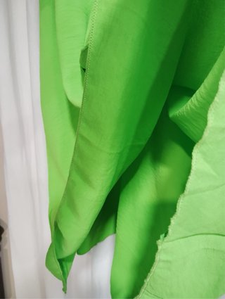 Vestido verde lima tirantes