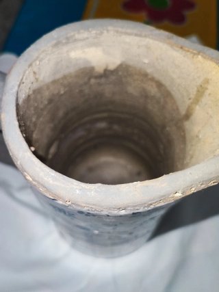 Jarra cerámica rústica vintage Holandesa