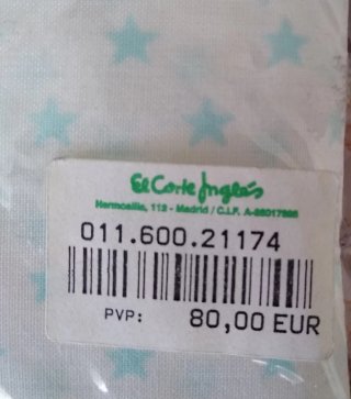 Juego Sábanas Burrito Blanco. Para camas de 135 cm