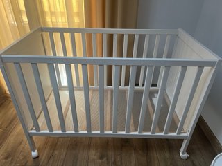 Cuna de bebé blanca IKEA