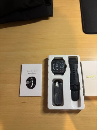 Smartwatch Negro con Cargador