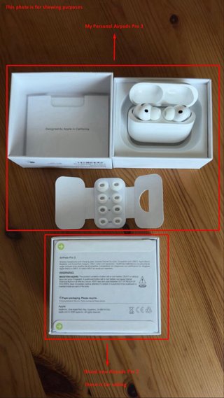 AirPods Pro 3 nuovi sigillati