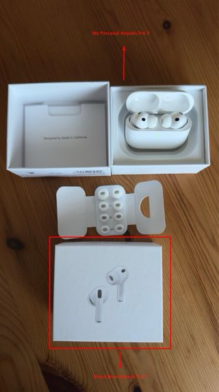 AirPods Pro 3 nuovi sigillati