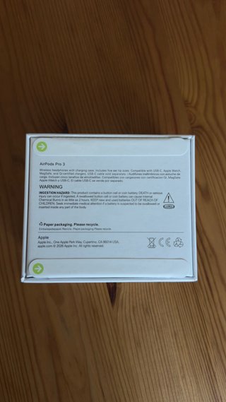 AirPods Pro 3 nuovi sigillati