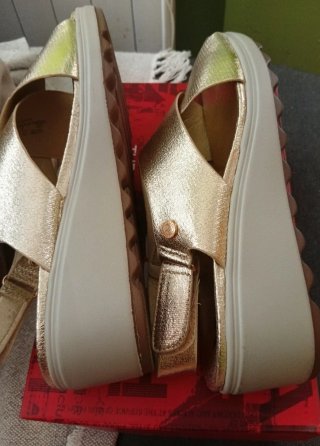 Sandalias Xti Talla 39 Doradas