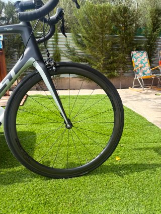 Bicicleta de carretera carbono talla XL
