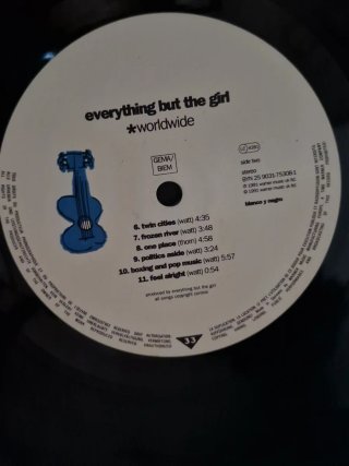 Vinilo Everything But The Girl Worldwide
