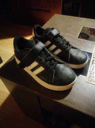 Zapatillas niña Adidas negras talla 33