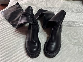 Botas altas negras Stradivarius Talla 39