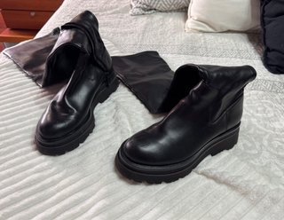 Botas altas negras Stradivarius Talla 39