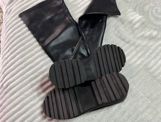 Botas altas negras Stradivarius Talla 39
