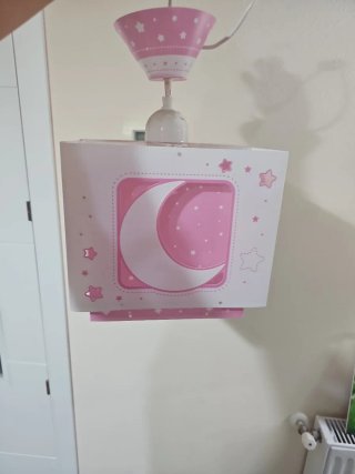 Lámparas de techo infantil estrellas y luna