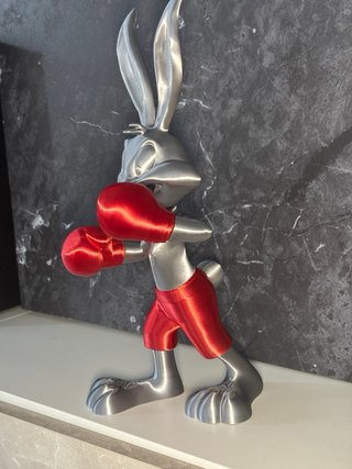 Figura Bugs Bunny Boxeador 33cm
